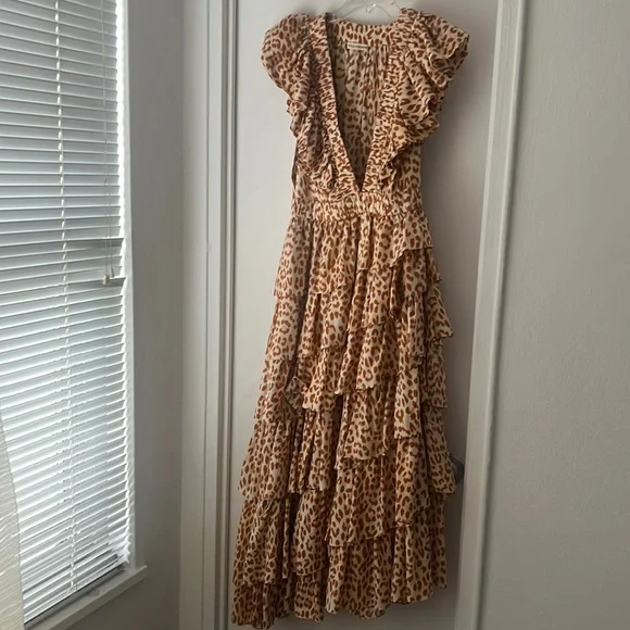 Ulla Johnson | Dresses | Ulla Johnson Silk Tiered Flowy Cheetah Dress In Excellent Condition | Poshmark Ulla Johnson | Dresses | Ulla Johnson Silk Tiered Flowy Cheetah Dress In Excellent Condition | Poshmark